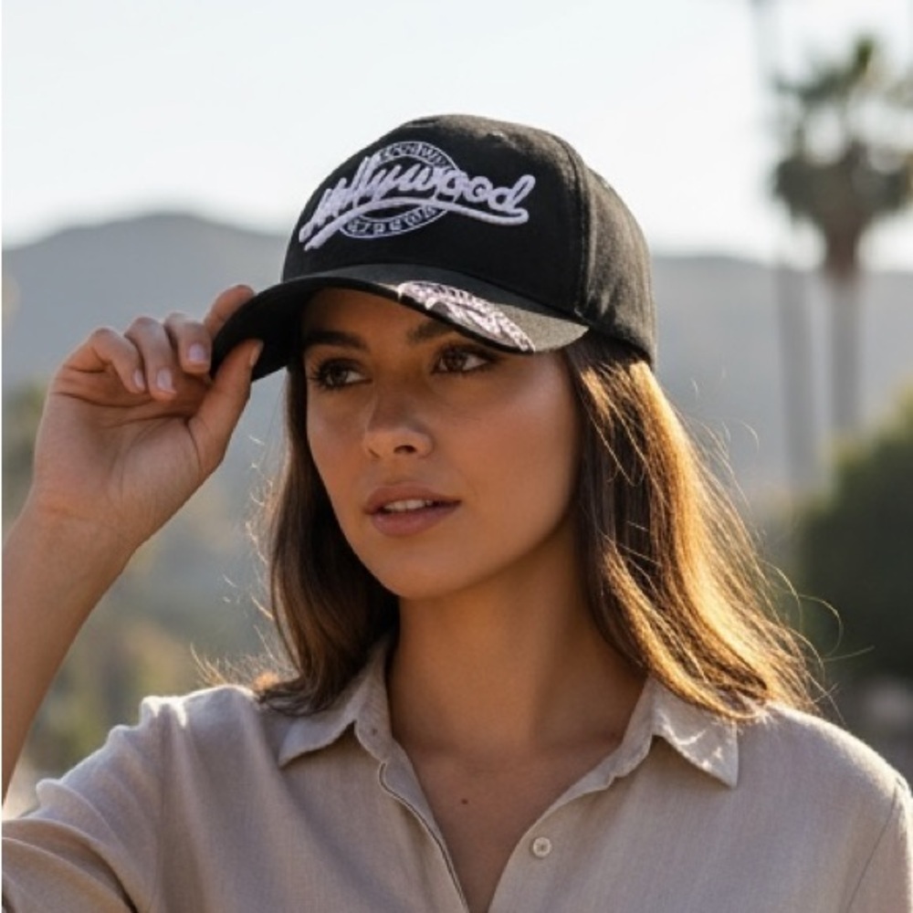 Hollywood Baseball Cap Fashion Casual Hip Hop Hiking Outdoor Tour Adjustable Hat